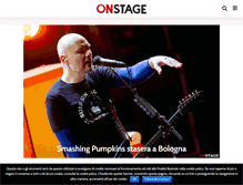 Tablet Screenshot of onstageweb.com